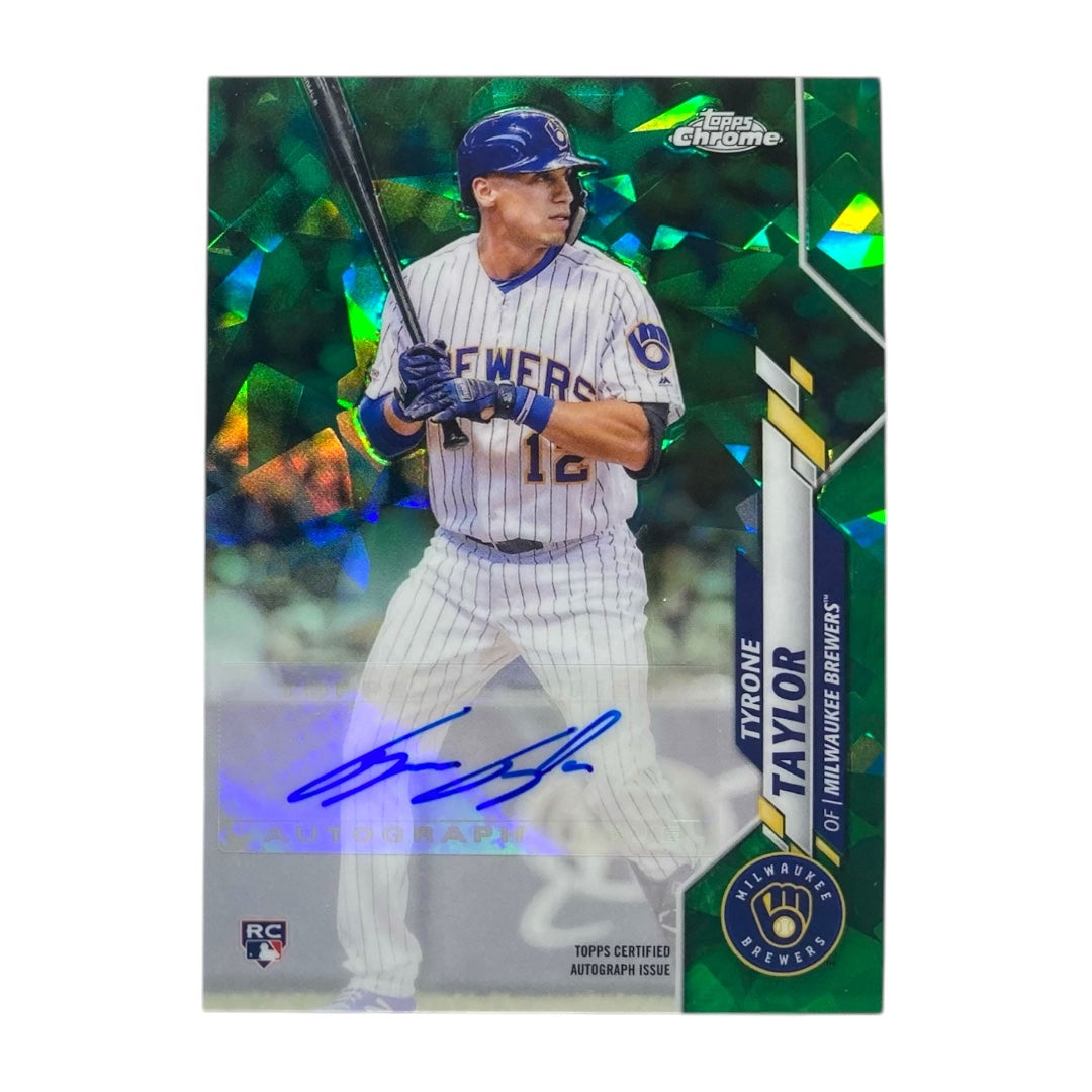 TOPPS MLBカード CHROME TYRONE TAYLOR MILWAUKEE BREWERS /50 #RA-TT 中古 IT2