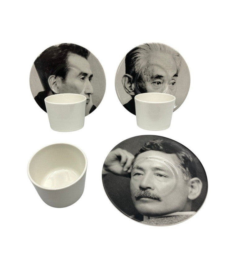 新潮文庫 yonda? 文豪カップ＆ソーサー 3セット 中古 4
