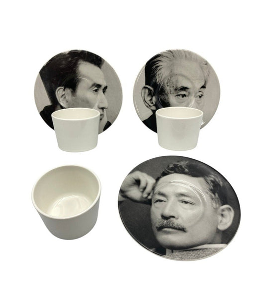 新潮文庫 yonda? 文豪カップ＆ソーサー 3セット 中古 4
