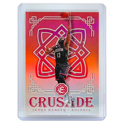 PANINI NBAカード EXCALIBUR PRIZM JAMES HARDEN ROCKETS /99 #4 中古 IT1
