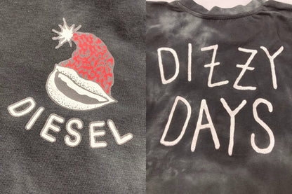 DIESEL UNDERWEAR ディーゼル アンダーウェア UFTEE-ROUNDIE Tシャツ サイズS レディース 中古 D4