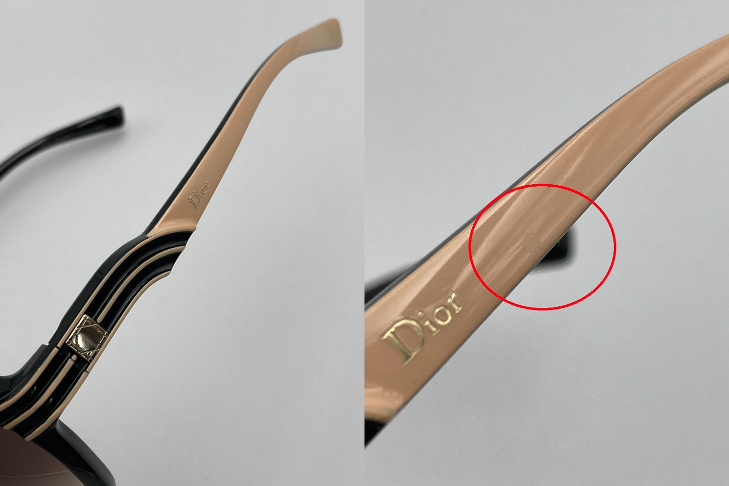 Christain Dior ディオール サングラス D28JS レディース 中古 D4
