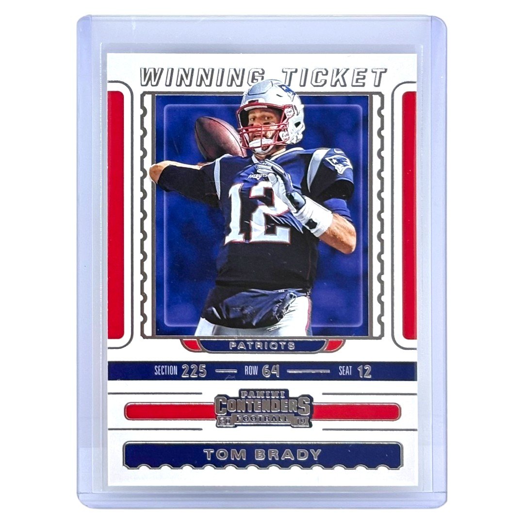 PANINI NFLカード CONTENDERS TOM BRADY PATRIOTS #WT-1 中古 IT1