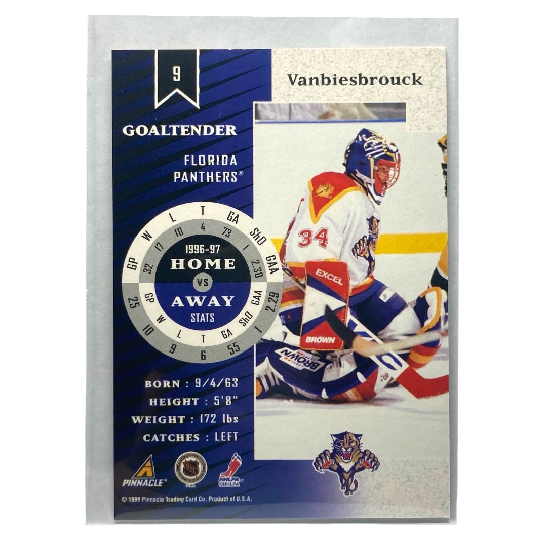 PINNACLE NHLカード ZENITH JOHN VANBIESBROUCK PANTHERS #9 中古 IT2