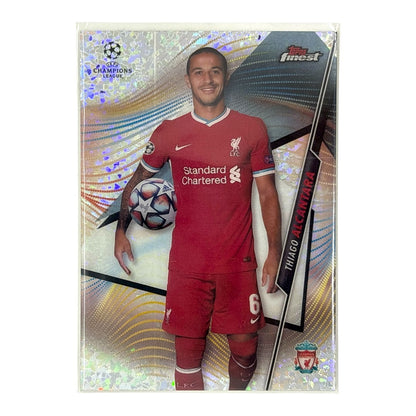 TOPPS サッカーカード FINEST THIAGO ALCANTARA LIVERPOOL /175 #7 中古 IT1