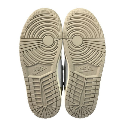 NIKE ナイキ エアジョーダン 1 ミッド スニーカー メンズ ハイカット AIR JORDAN ヘンプ 26㎝ DQ8426-200 中古 T1