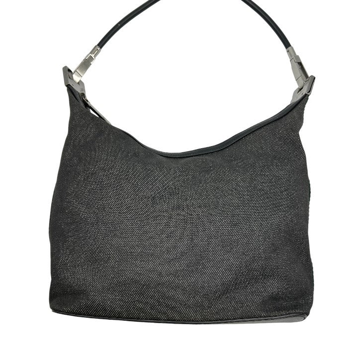 GUCCI グッチ シェリーライン デニム ワンショルダー バッグ 01234 002122 鞄 肩掛け レザー キャンバス ブランド 中古 W1