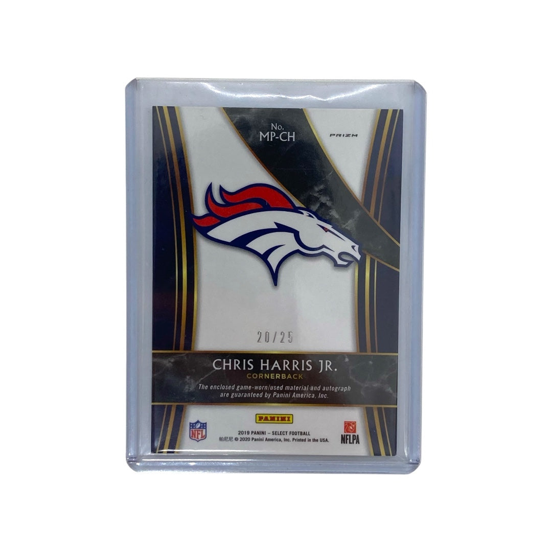 PANINI NFLカード SELECT PRIZM CHRIS HARRIS JR. DENVER BRONCOS 20/25 #MP-CH 中古 IT1