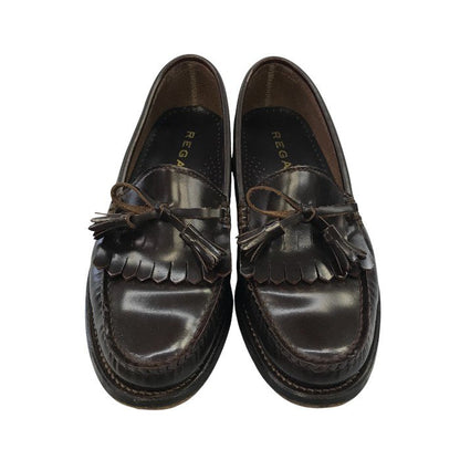 REGAL リーガル 靴 メンズ オールシーズン ローファー ダークブラウン 24cm 中古 M1