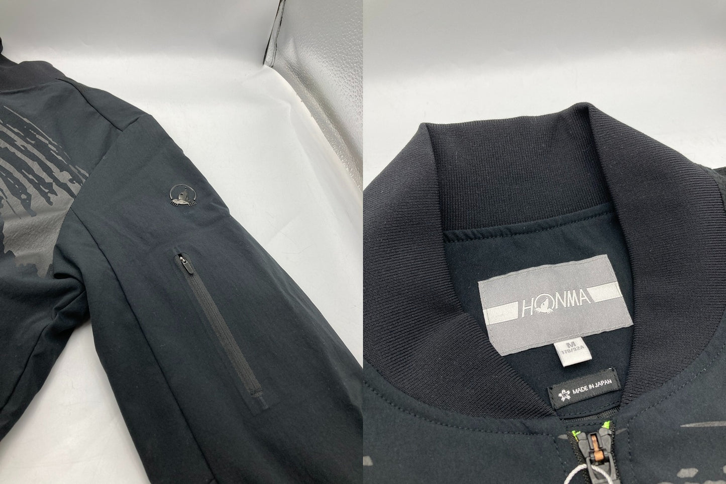 HONMA 本間ゴルフ TORAY Primeflex ジップアップ ジャケット 131-731402 サイズM 中古 D4