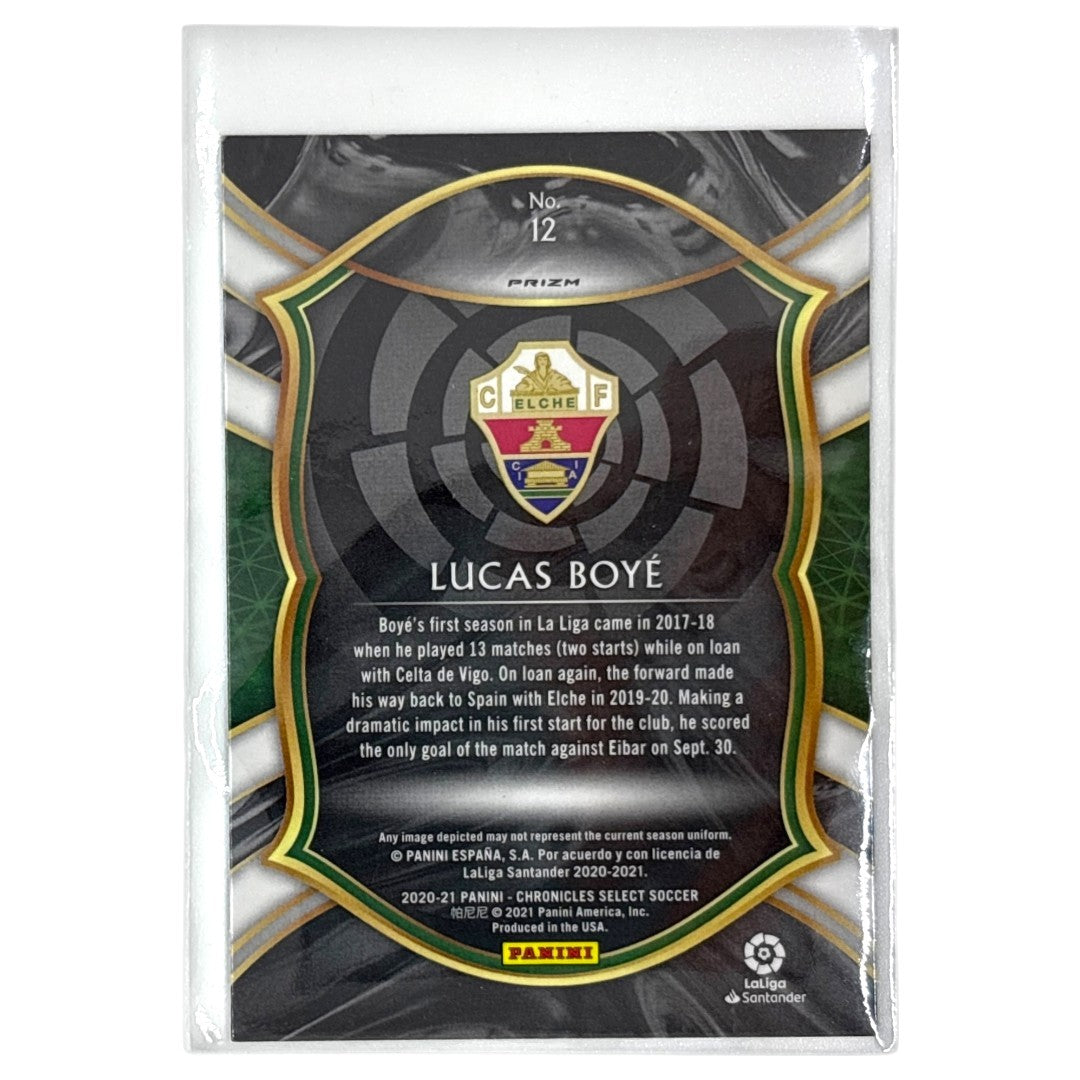 PANINI サッカーカード CHRONICLES SELECT PRIZM LUCAS BOYE ELCHE #12 中古 IT1