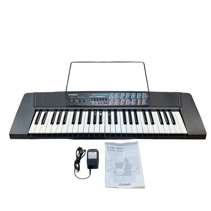 CASIO 電子キーボード CTK-120 中古 49鍵 練習 入門 R4