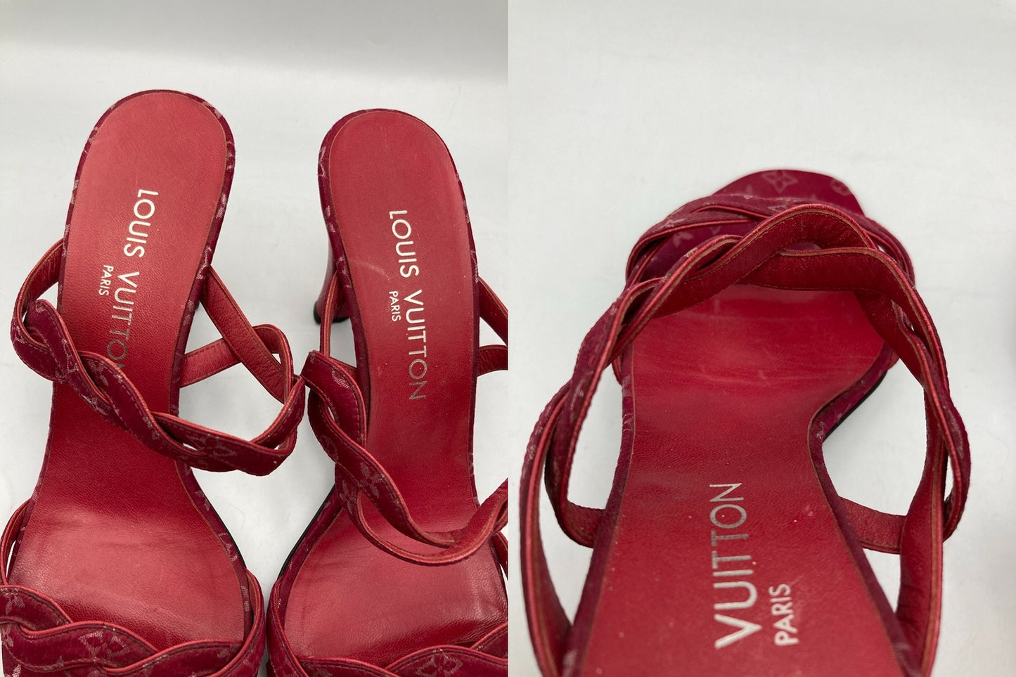 LOUIS VUITTON ルイヴィトン モノグラム ミュール サイズ37 中古 D4