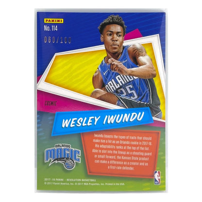 PANINI NBAカード REVOLUTION WESLEY IWUNDU MAGIC /100 #114 中古 IT1
