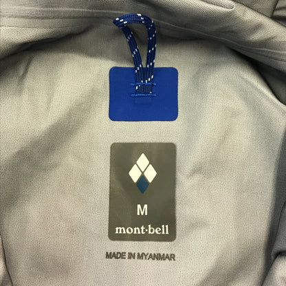 mont-bell モンベル ストリームパーカ メンズ ナイロン GORE-TEX ゴアテックス エアレーション シェル 防水 ブルー Mサイズ 1102517 中古 T1