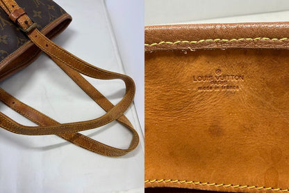 LOUIS VUITTON ルイヴィトン モノグラム バケットGM M42236 ブランド 鞄 おしゃれ トートバッグ バッグ 中古 W1