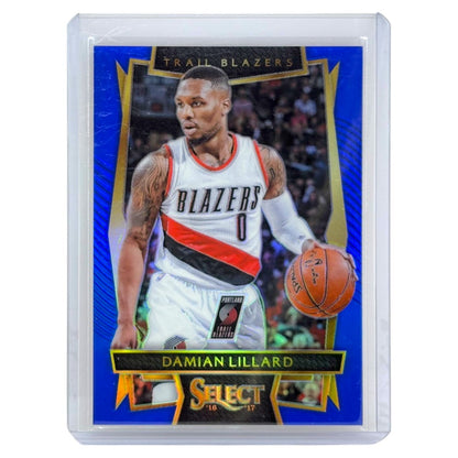 PANINI NBAカード SELECT PRIZM DAMIAN LILLARD TRAIL BLAZERS /299 #51 中古 IT1