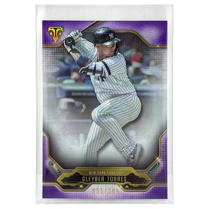 TOPPS MLBカード TRIPLE THREADS GLEYBER TORRES NEW YORK YANKEES /299 #57 中古 IT1