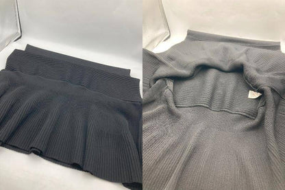 DAMA collection ダーマコレクション ノースリーブ ワンピース サイズLL ブラック 13630-00078 中古 D4