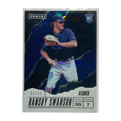 PANINI MLBカード FATHER'S DAY DANSBY SWANSON BRAVES 01/25 #65 中古 IT2