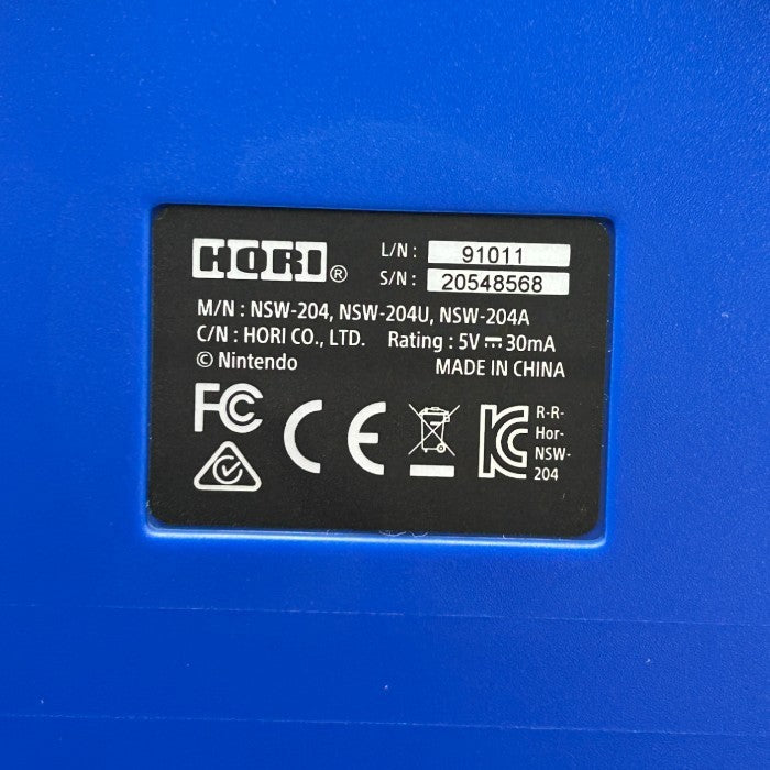 HORI ホリ 任天堂ライセンス商品 マリオカートレーシングホイール for Nintendo Switch ゲーム スイッチ コントローラー 中古 W４