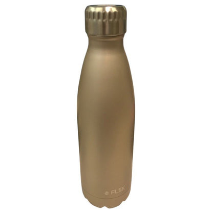 FLSK フラスク 水筒 500ml 真空断熱 ステンレスボトル Champagne 中古 Y1