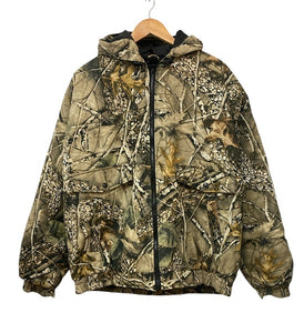 WFS BURLY CAMO TAN リアルツリー カモフラージュ ジャケット 中綿ブルゾン 中古 D4