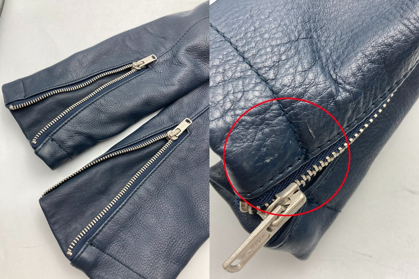 VOWEL ヴォウェル カウレザー シングルライダース サイズ3 中古 D4