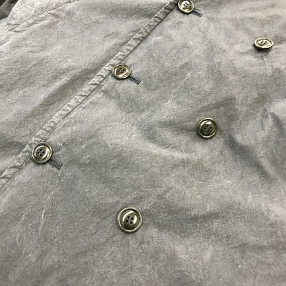 nest Robe ネストローブ トレンチコート レディース コットン ロング丈 ヴィンテージ加工 裏地あり ネイビー フリーサイズ 01191-1086 中古 T1