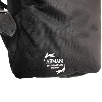 ARMANI EXCHANGE アルマーニ エクスチェンジ リュックサック ユニセックス ナイロン バックパック ブラック 942932 中古 T1