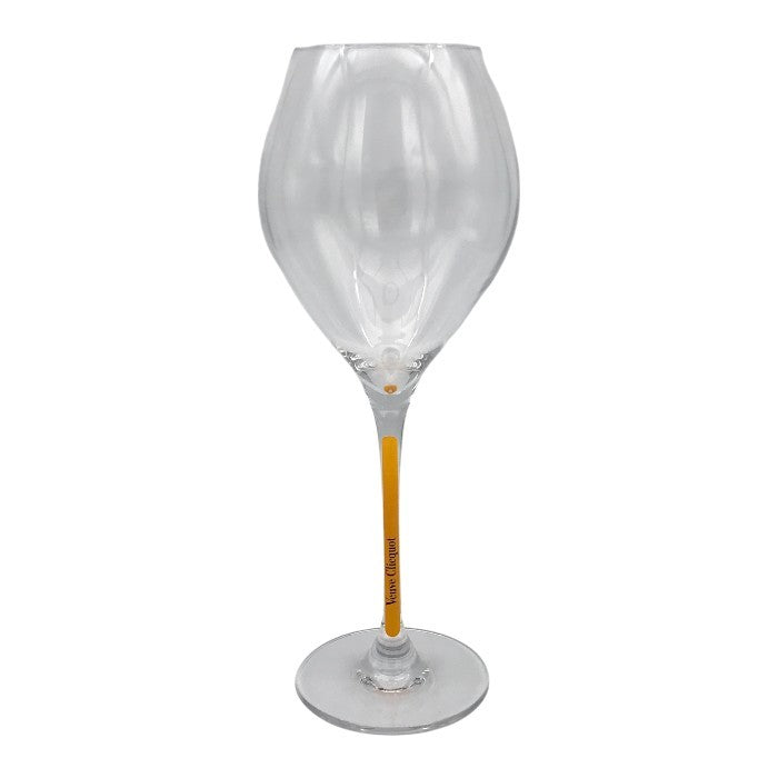 Veuve Clicquot ヴーヴクリコ シャンパングラス 6脚セット 280ml クリスタル イエローラベル フルート 中古 T1