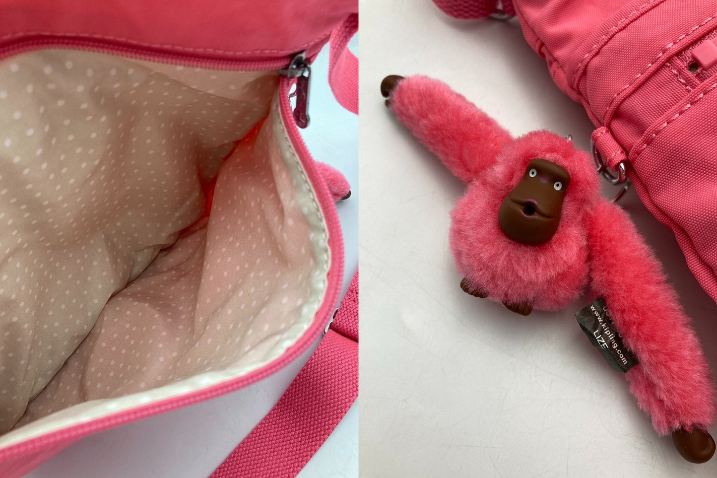 Kipling ARTO キプリング アルト ショルダーバッグ K19911-R51 シティピンク 中古 D4