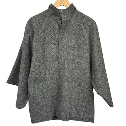 SOUSOU ソウソウ 角袖外套 短丈 コート F アウター レディース 冬 日本製 京都 中古 W４