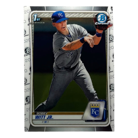 TOPPS MLBカード BOWMAN CHROME 1ST BOBBY WITT JR. KANSAS CITY ROYALS #BCP-25 中古 IT2