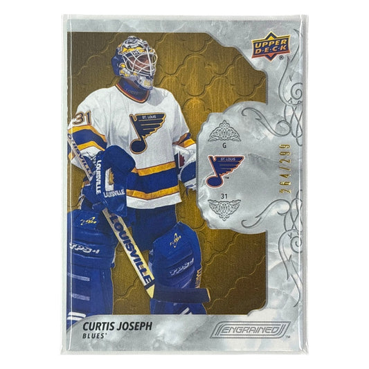 UPPER DECK NHLカード ENGRAINED CURTIS JOSEPH BLUES /299 #38 中古 IT1