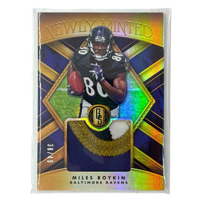 PANINI NFLカード GOLD STANDARD MILES BOYKIN BALTIMORE RAVENS 38/49 #NMM-39 中古 IT1