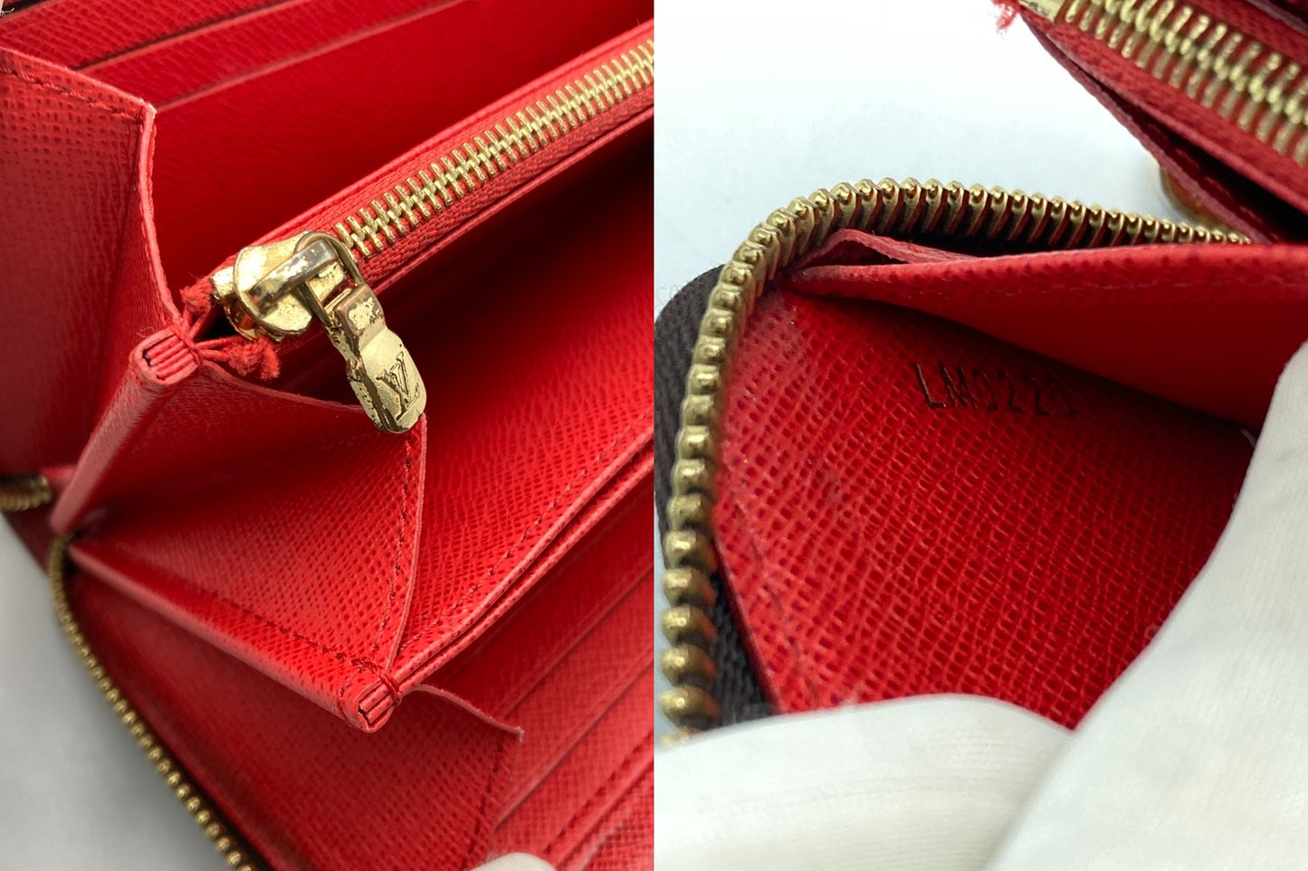 LOUIS VUITTON ルイヴィトン モノグラム ジッピーウォレット M41896 中古 D4