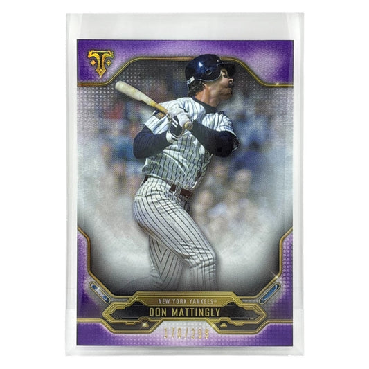 TOPPS MLBカード TRIPLE THREADS DON MATTINGLY NEW YORK YANKEES /299 #59 中古 IT1