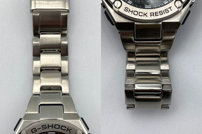 CASIO カシオ ジーショック Gスチール タフソーラー 腕時計 GST-W110D-1AJF 中古 D4