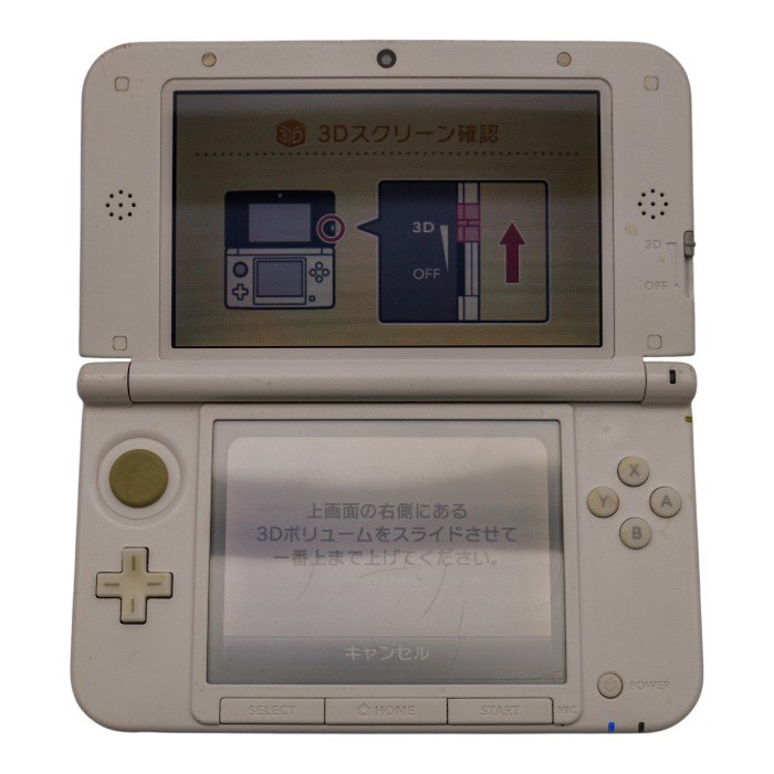 ジャンク品 任天堂 ニンテンドー3DS LL SPR-001(JPN) ピンクXホワイト NINTENDO 3DS LL 中古 a1