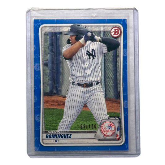 TOPPS MLBカード BOWMAN JASSON DOMINGUEZ NEW YORK YANKEES /150 #BD-151 中古 IT2