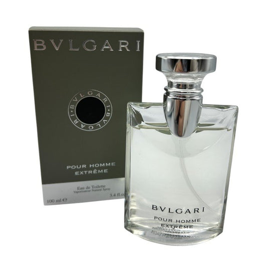 BVLGARI ブルガリ POUR HOMME EXTREME プールオム エクストレーム 100ml 香水 オードトワレ メンズ ユニセックス ブランド 中古 W４