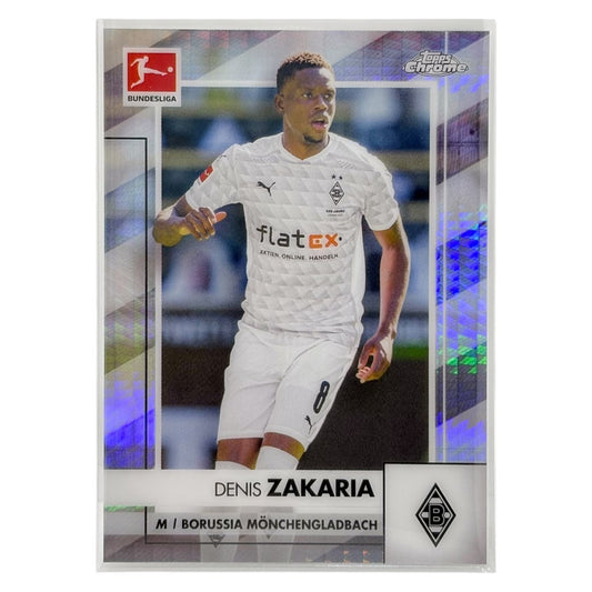 TOPPS サッカーカード CHROME DENIS ZAKARIA BORUSSIA MONCHENGLADBACH /199 #74 中古 IT1