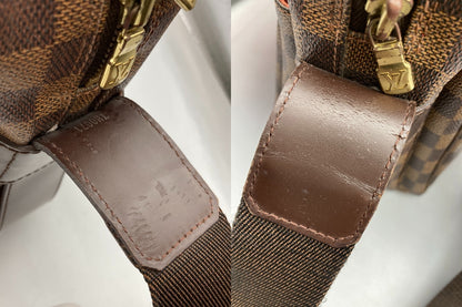 LOUIS VUITTON ルイヴィトン ダミエ エベヌ ナヴィグリオ ショルダーバッグ N45255 中古 D4
