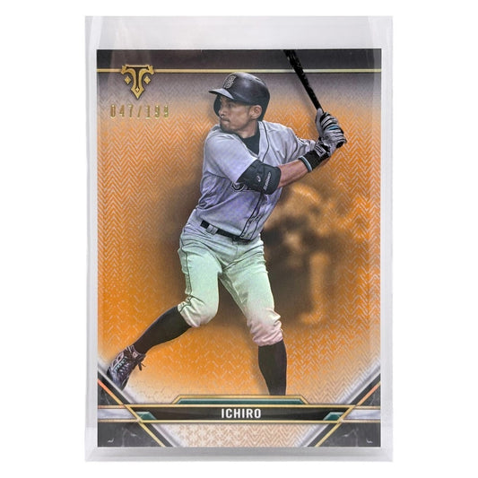 TOPPS MLBカード TRIPLE THREADS ICHIRO SEATTLE MARINERS /199 #87 中古 IT1