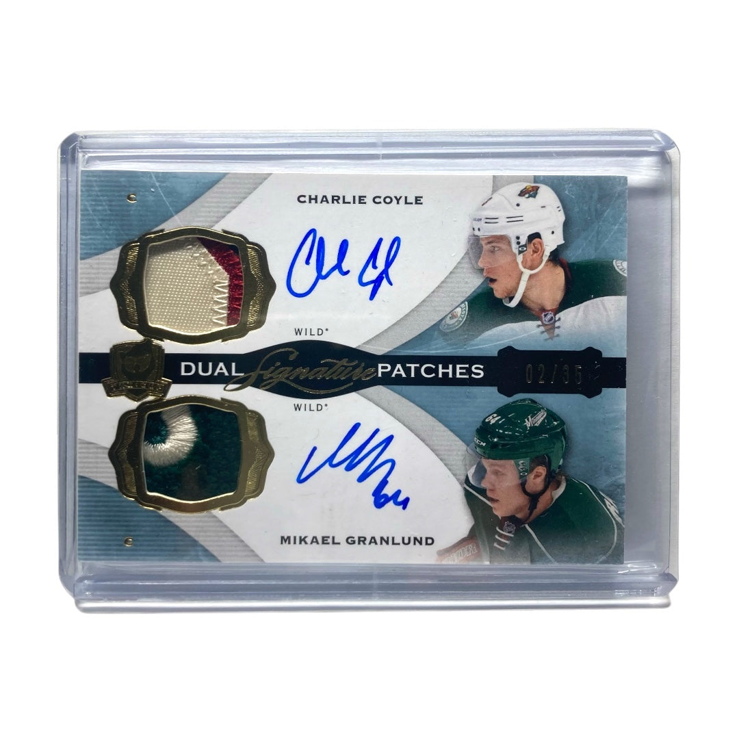 UPPER DECK NHLカード THE CUP CHARLIE COYLE MIKAEL GRANLUND WILD 02/35 #DSP-GC 中古 IT2