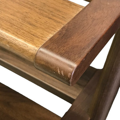 cosine コサイン シューラック 下駄箱 収納ラック シューズラック 立て掛け ウォルナット SR-04CW 中古 T1