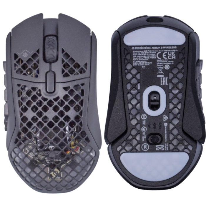 SteelSeries ゲーミングマウス 無線 ワイヤレス Aerox 9 Wireless 18ボタン 62618 中古 a1