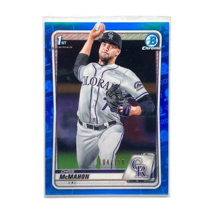 TOPPS MLBカード BOWMAN CHROME 1ST CHRIS MCMAHON ROCKIES 104/150 #BD-43 中古 IT2