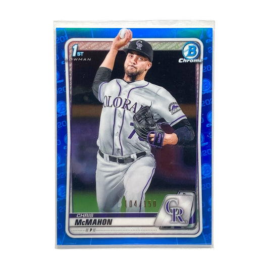 TOPPS MLBカード BOWMAN CHROME 1ST CHRIS MCMAHON ROCKIES 104/150 #BD-43 中古 IT2